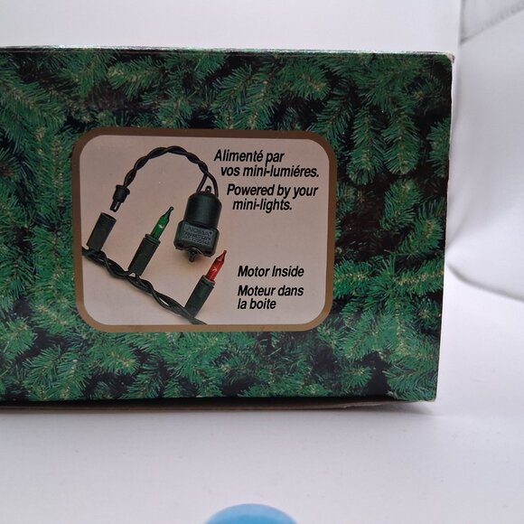 Noma Ornamotion Christmas Ornament Snowman Motor Included Vintage 1989 - Picture 3 of 4